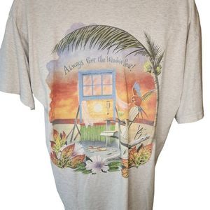 Caribbean Soul Vintage T Shirt Size XL Double Sided Single Stitch